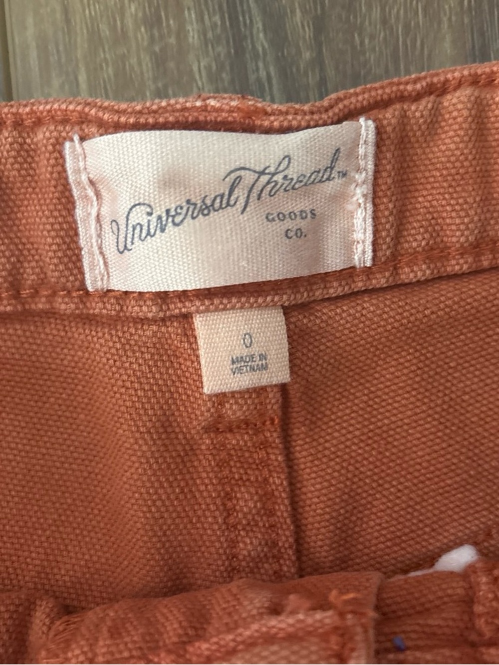 Universal Thread Orange High Rise Utility Short - Picture 2 of 7